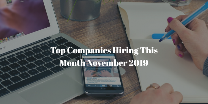 Top Companies Hiring Now in South Africa 2020
